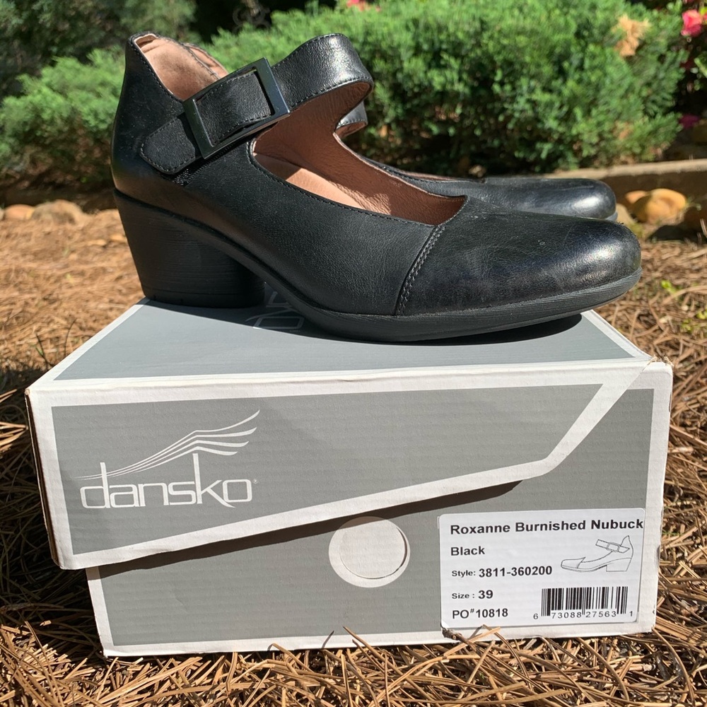 Dansko Roxanne Burnished Nubuck Heels